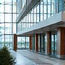 Modern office building facade